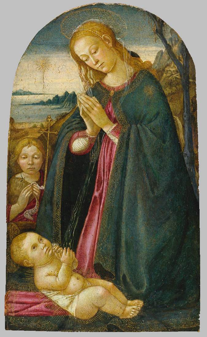 Virgin and Child with the Infant St John the Baptist in a Landscape