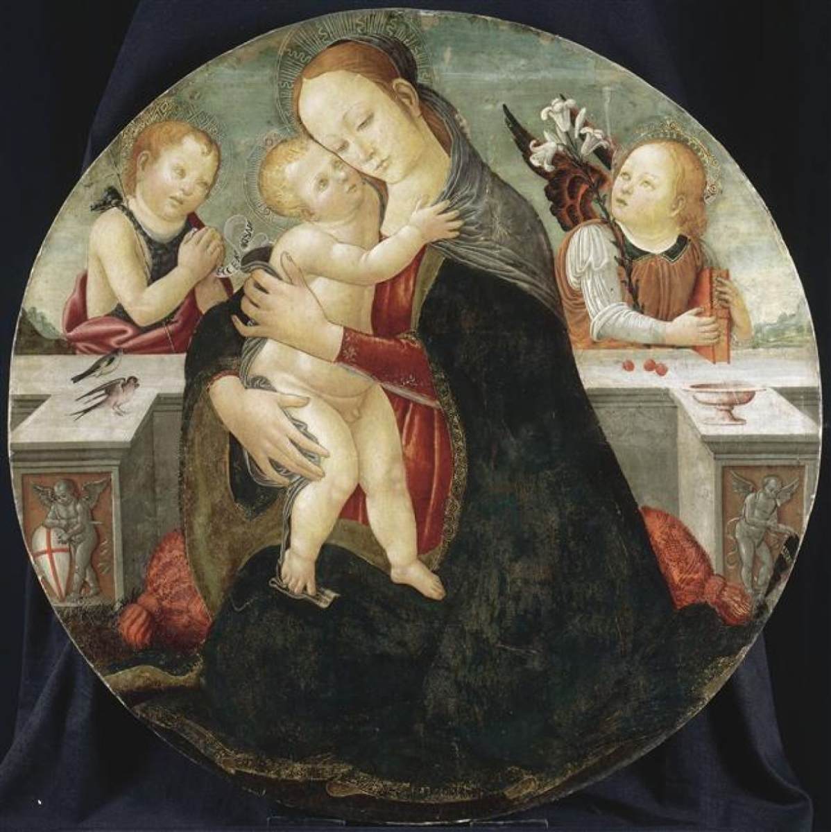 Virgin and Child with the Infant St John and an Angel