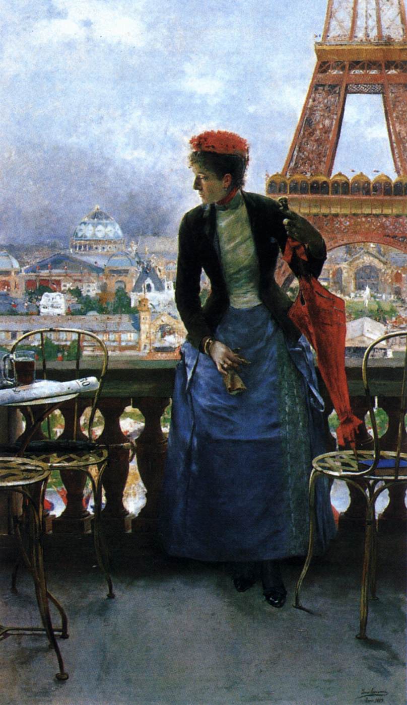 A Lady at the Paris World Fair