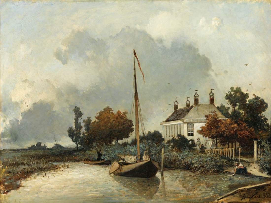 The Pavilion close to the Frederick Park, near Haarlem