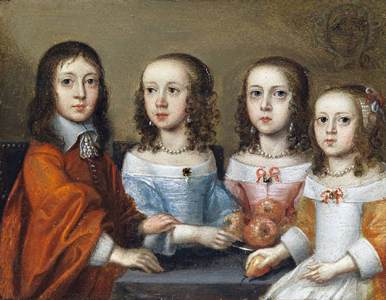 Portrait of Four Children