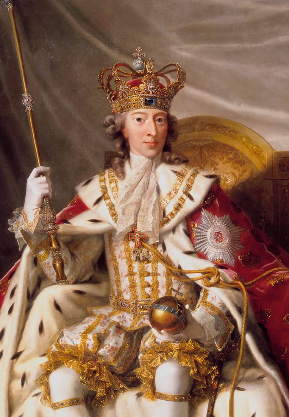 Portrait of Christian VII of Denmark