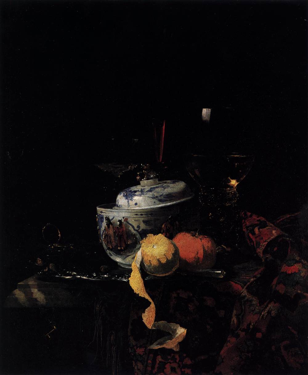 Still-Life with Chinese Porcelain Bowl