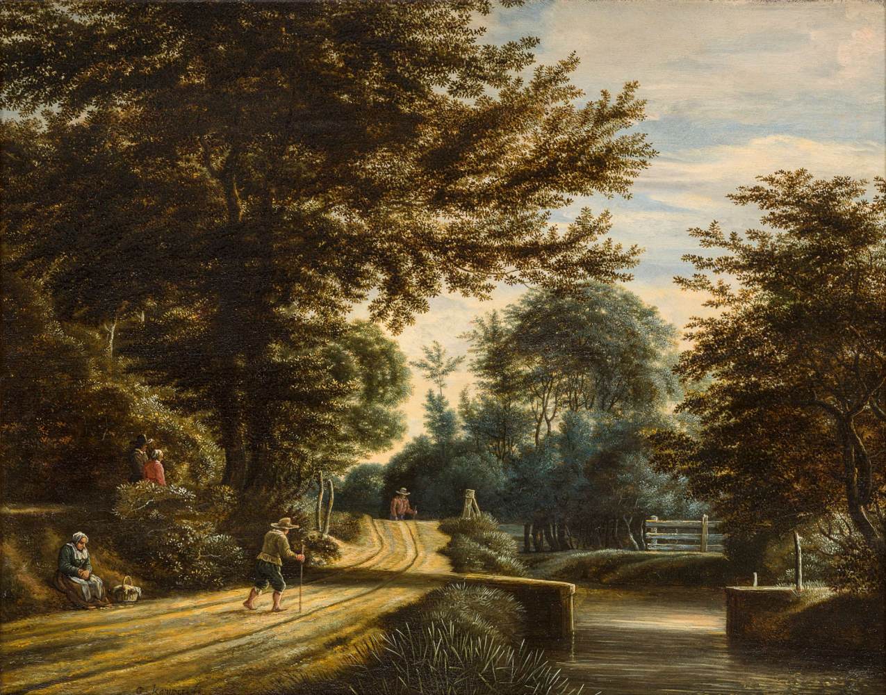 The Road through the Woods