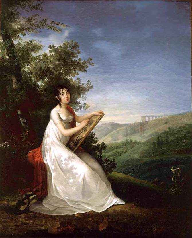 Portrait of Adèlie Auguié