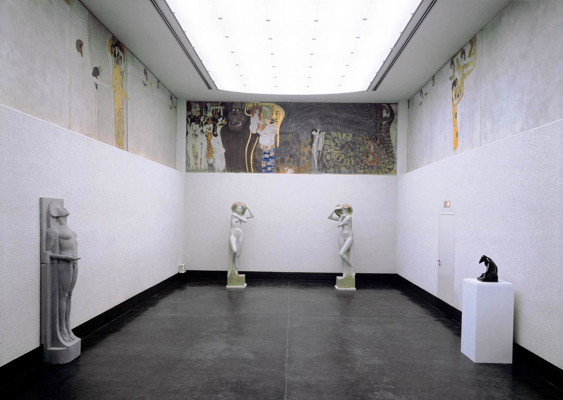 Beethoven Frieze (view of the room)