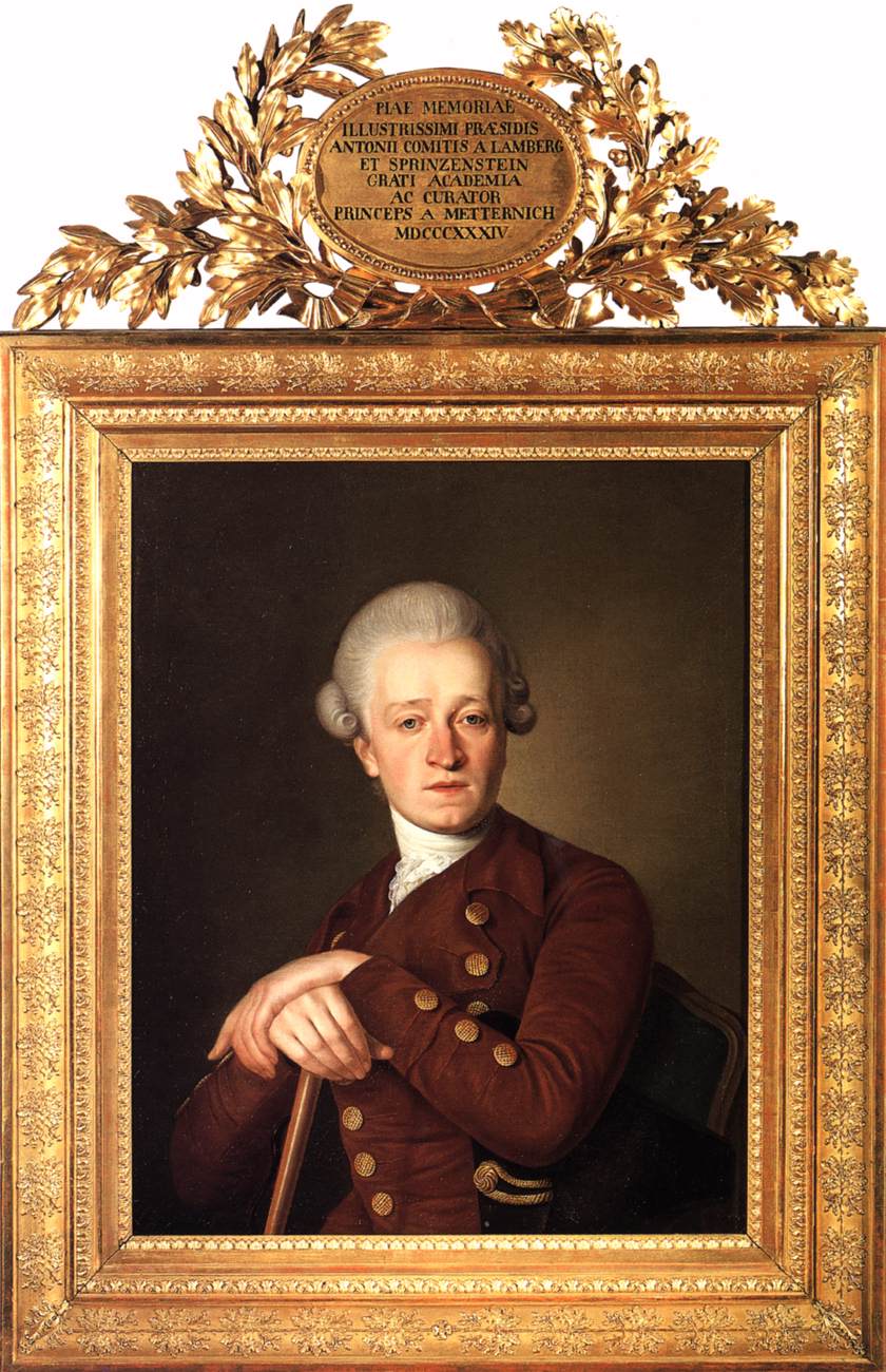 Portrait of Anton Franz de Paula, Count Lamberg-Sprinzenstein
