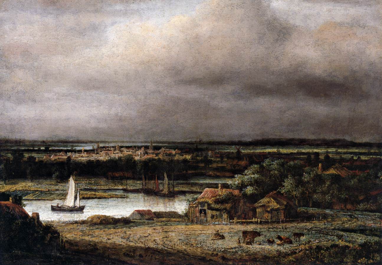 Wide River Landscape