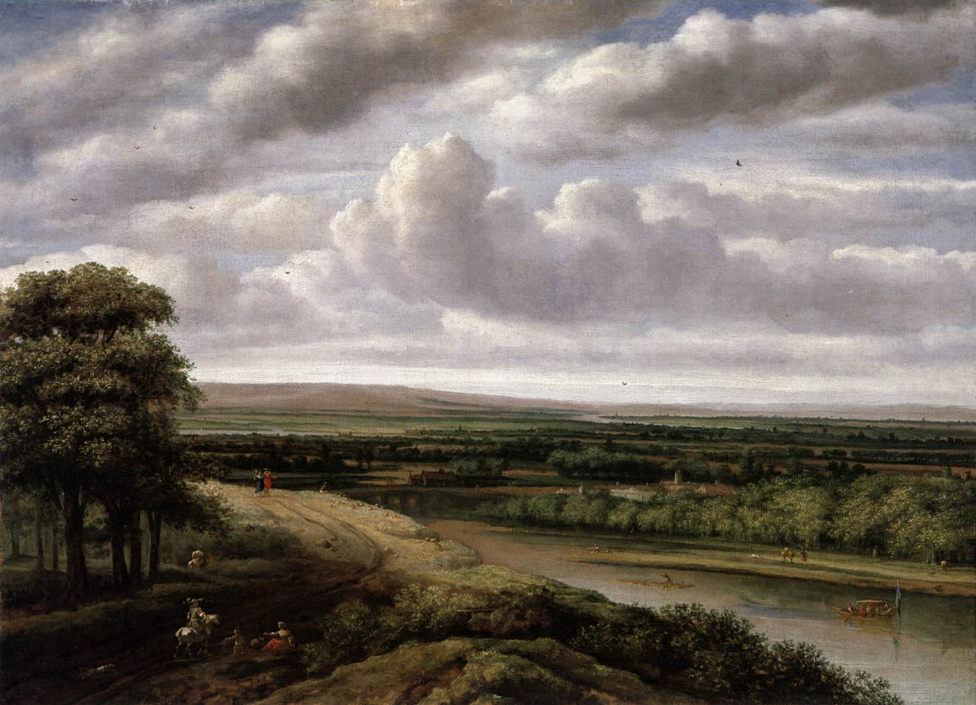 An Extensive Wooded Landscape