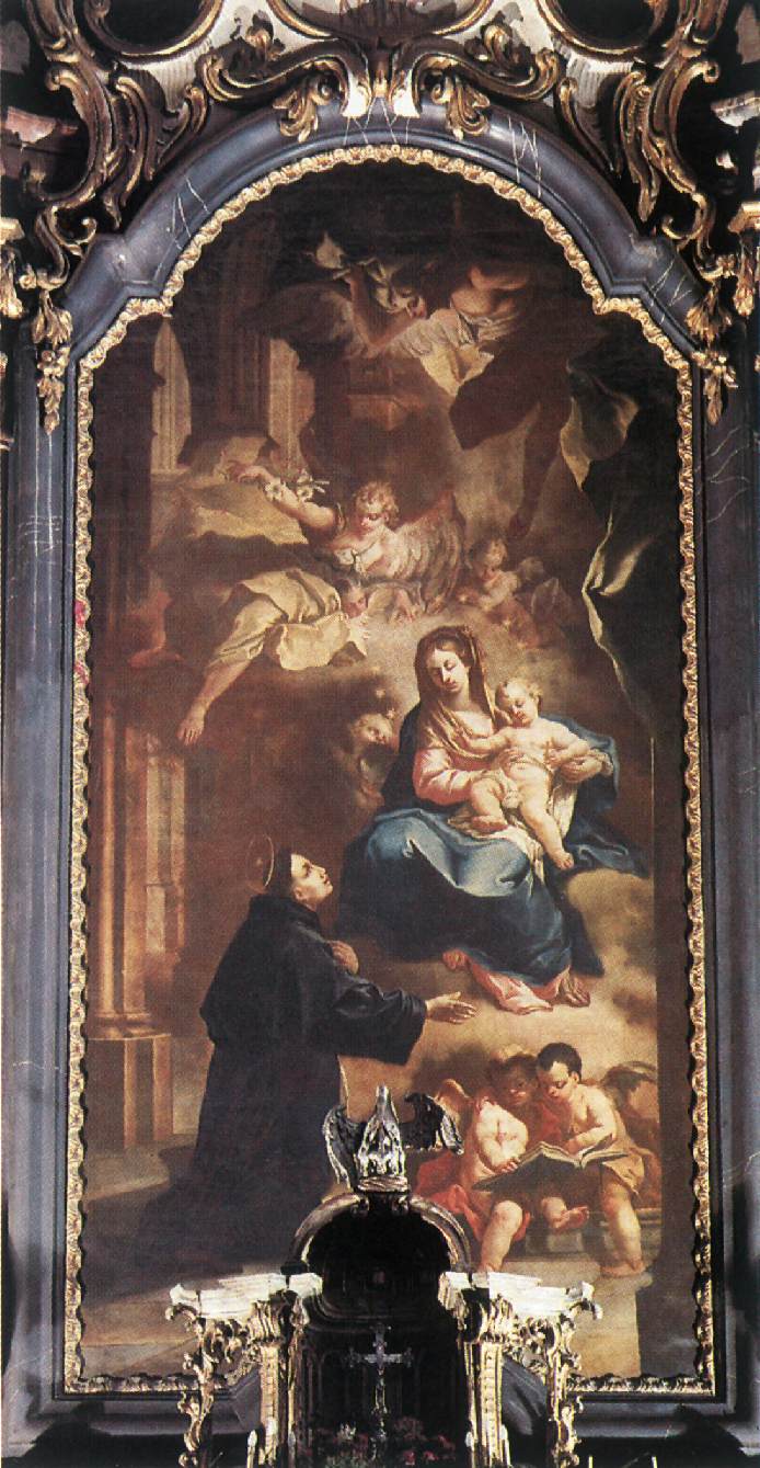 Appearance of the Virgin to St Anthony