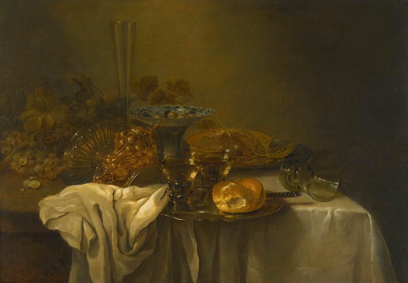 Still-Life with an Overturned Silver Tazza