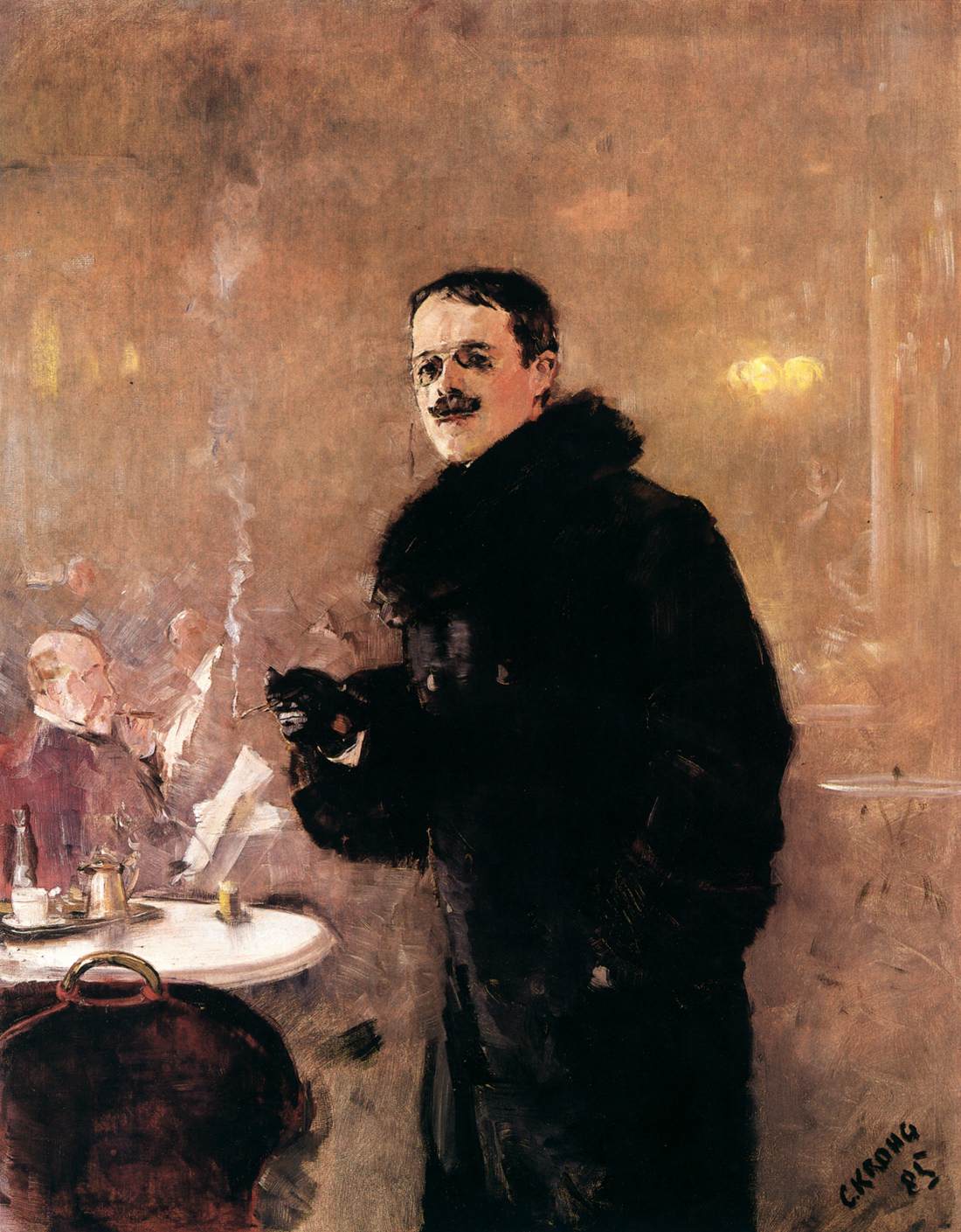 Portrait of the Artist Gerhard Munthe