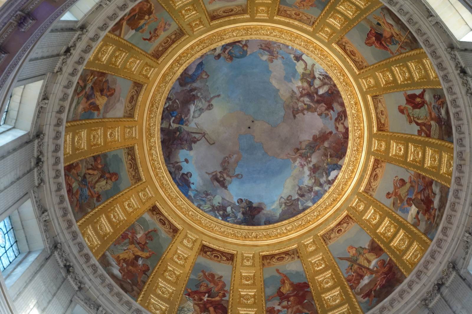 St Louis Presenting to Christ the Sword