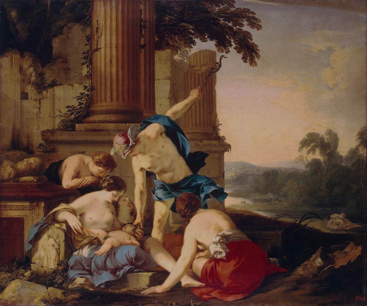 Mercury Takes Bacchus to be Brought up by Nymphs