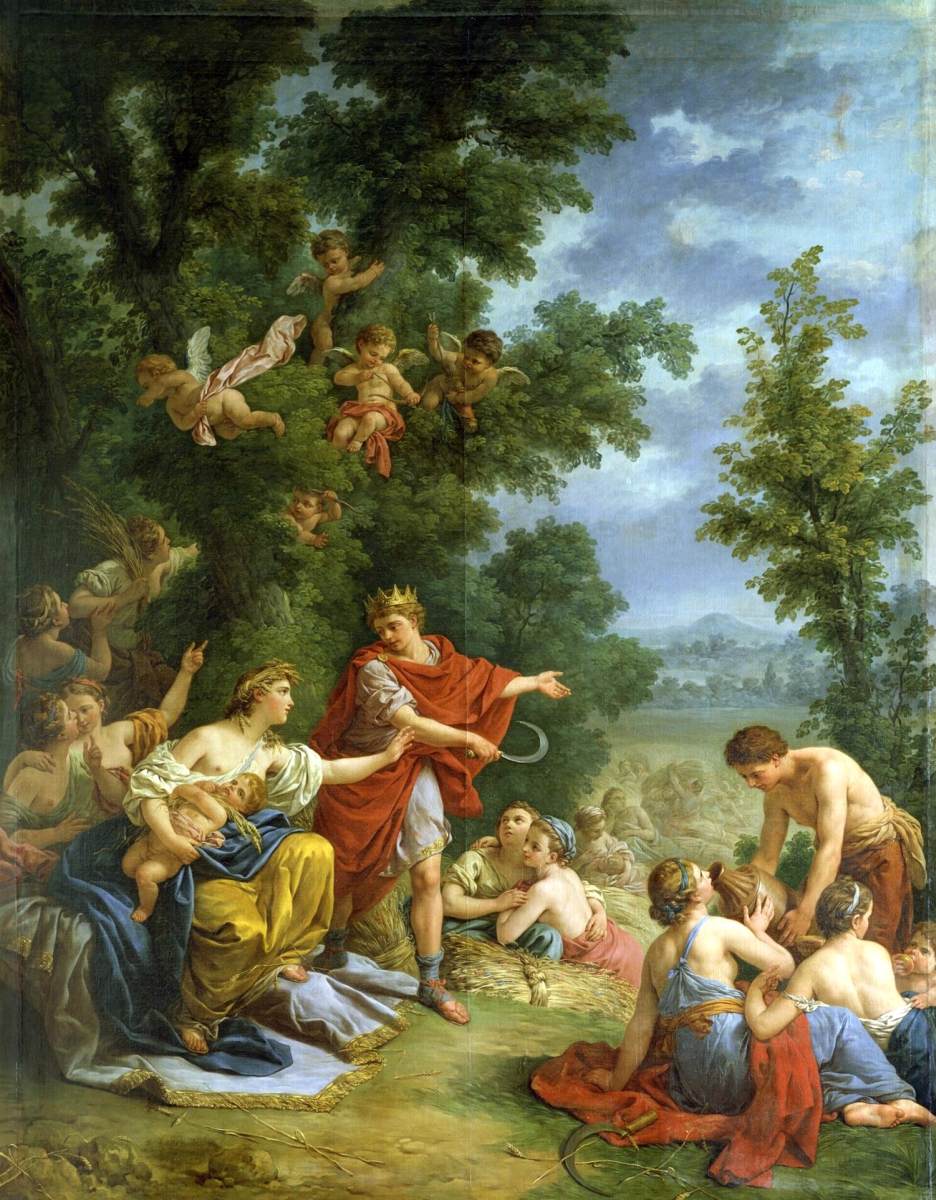 Ceres and Triptolemus