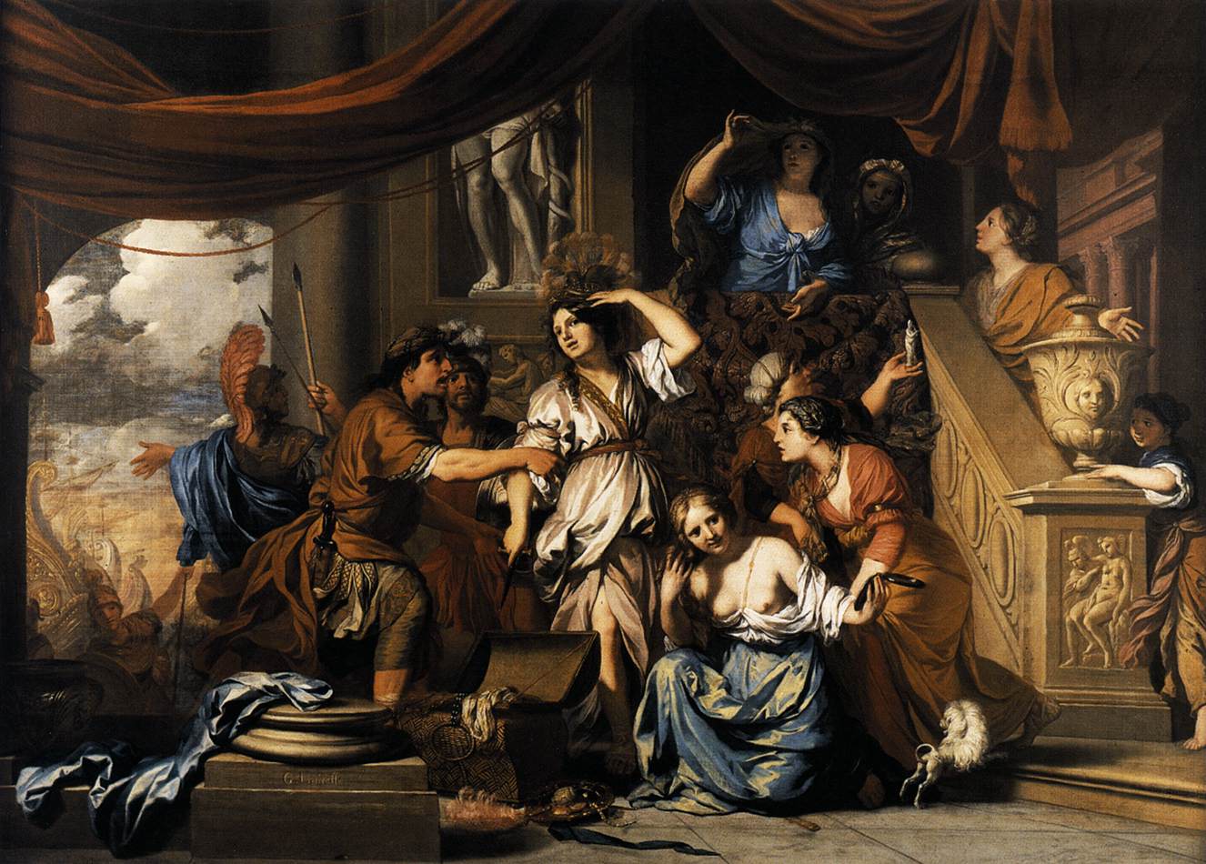 Achilles Discovered among the Daughters of Lycomedes