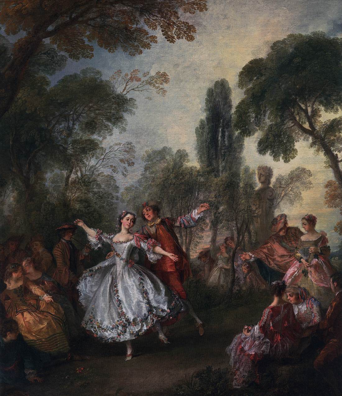La Camargo Dancing (detail)
