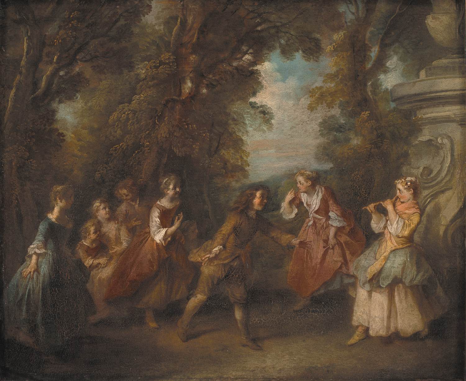 Children at Play in the Open