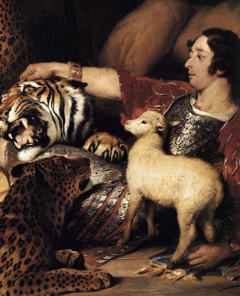 Isaac van Amburgh and his Animals (detail)