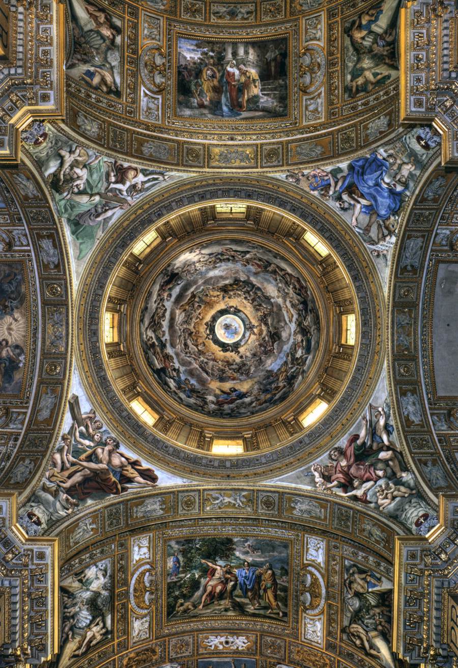 Crossing cupola paintings
