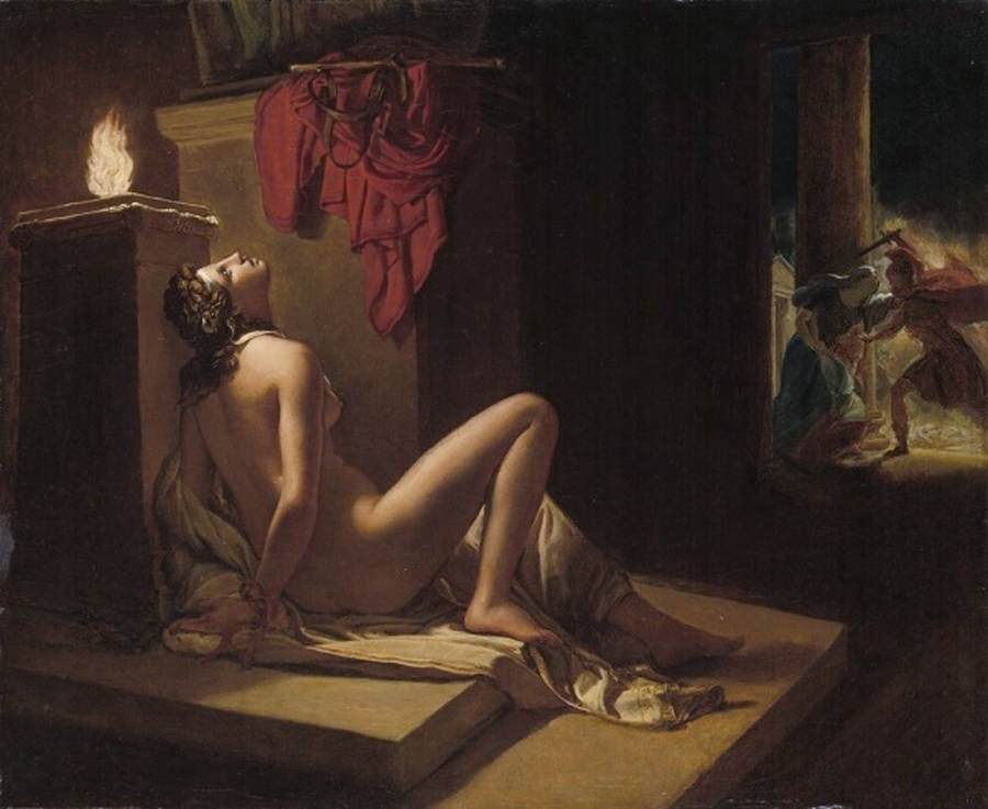 Cassandra Imploring Minerva's Vengeance against Ajax, Who Has Outraged Her