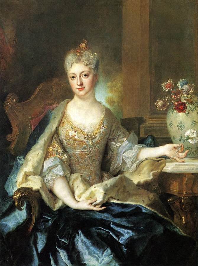 Portrait of the Duchesse de Saint-Aignan