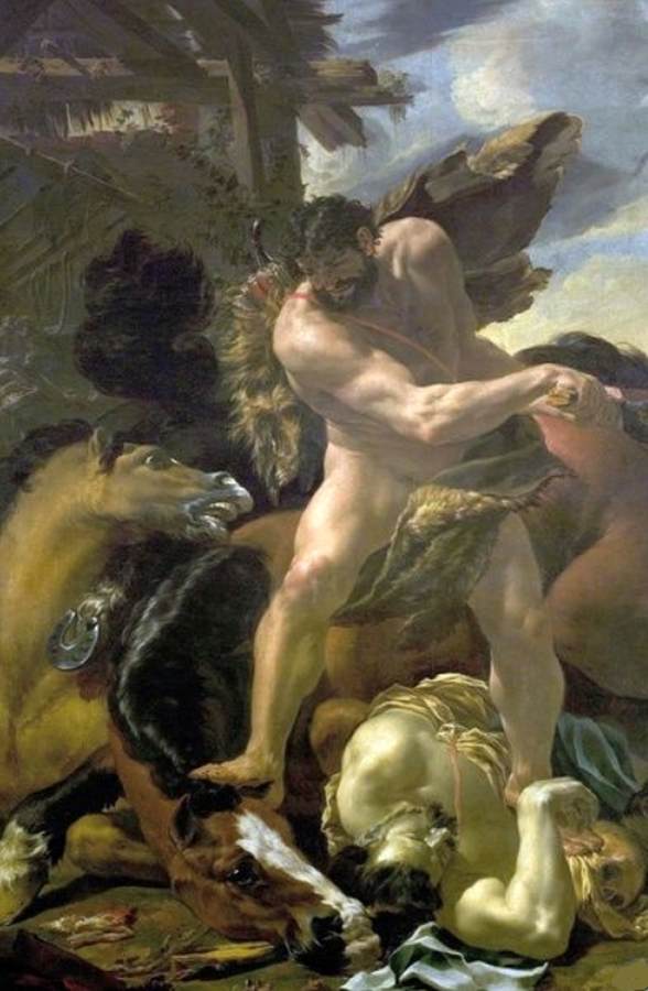 Hercules and the Horses of Diomedes