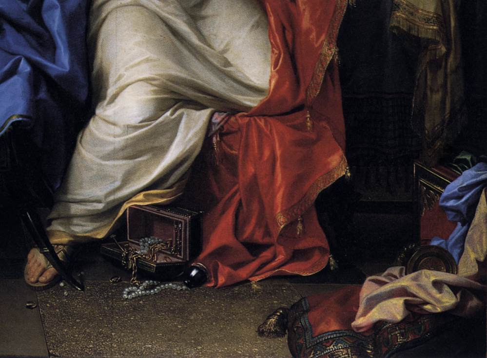 The Repentant Magdalen (detail)