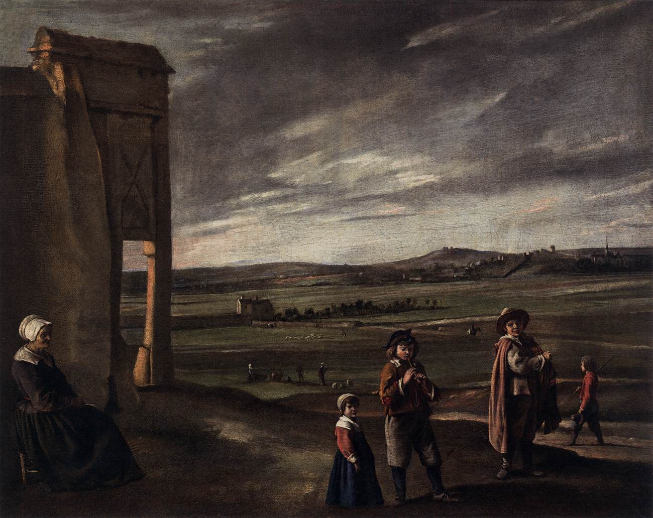Landscape with Peasants