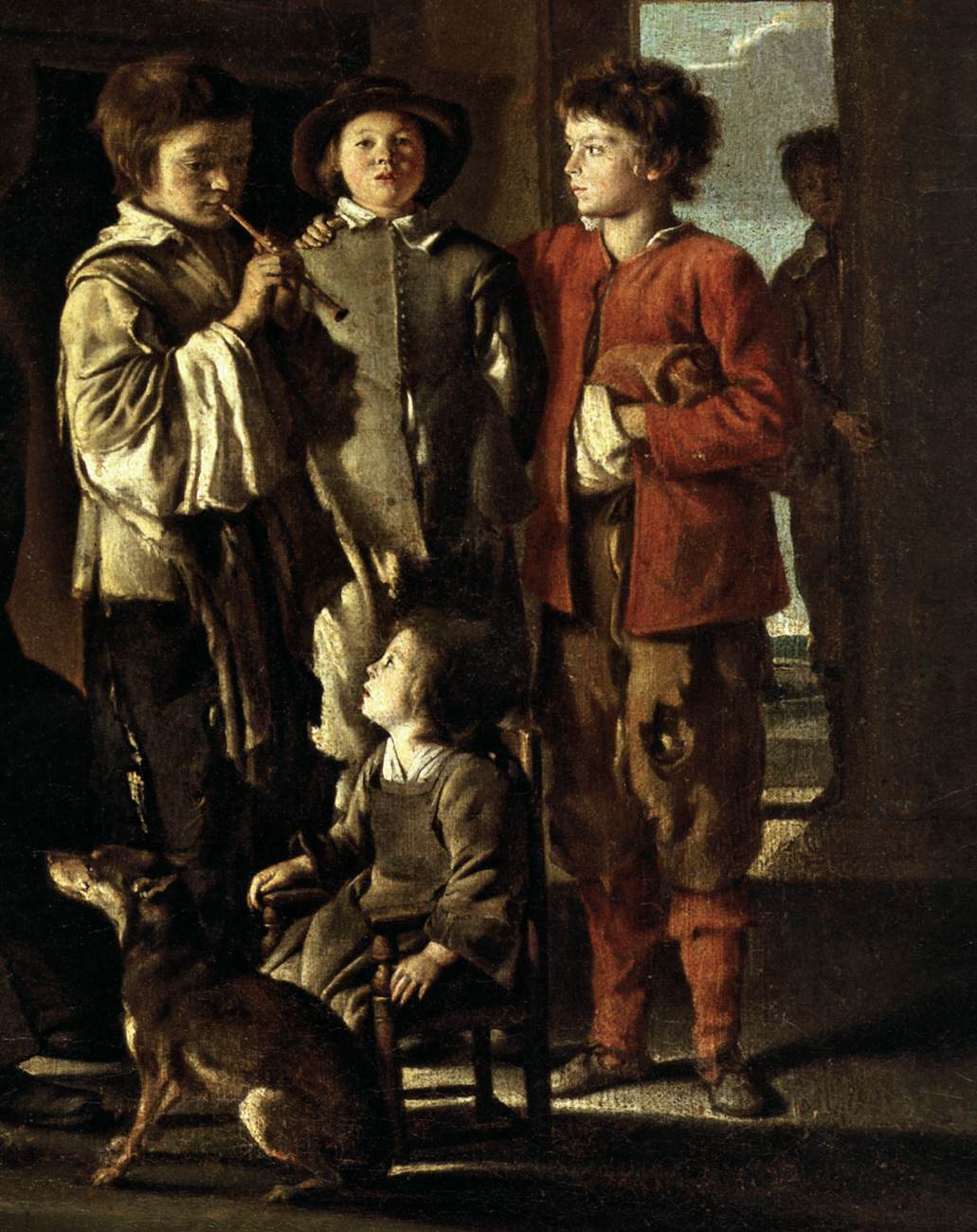 Visit to Grandmother (detail)