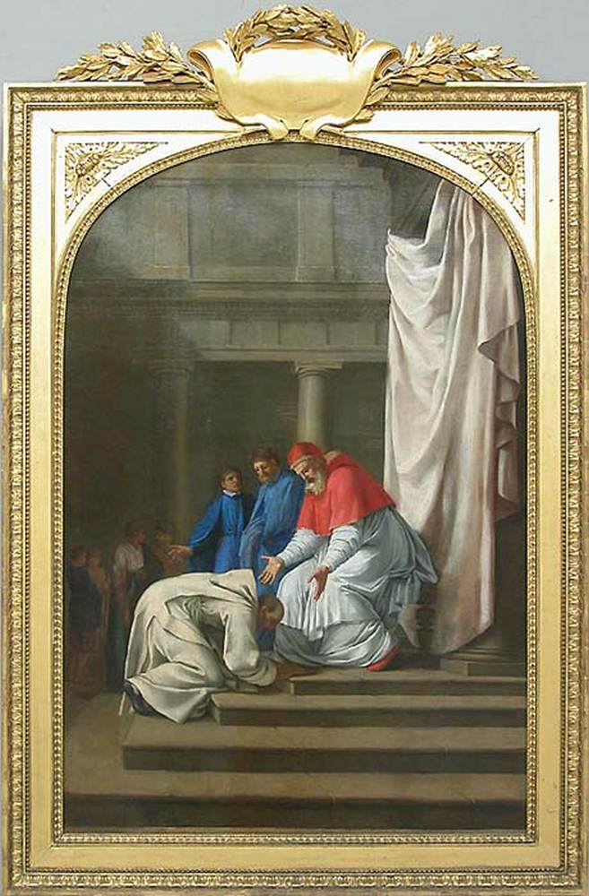St Bruno at the Feet of Pope Urban II