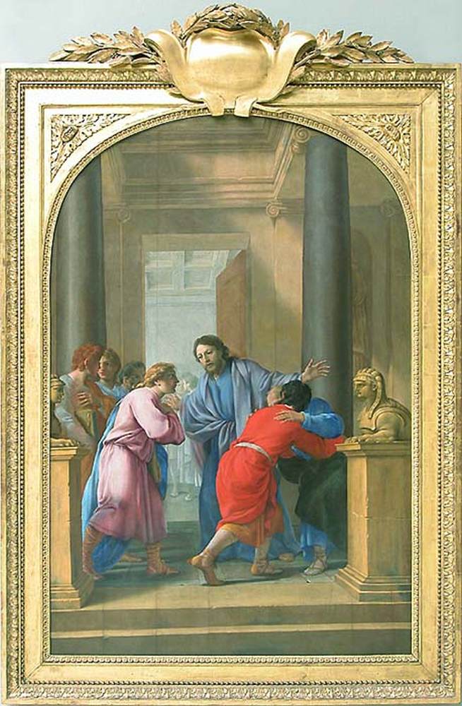 St Bruno Commits his Disciples to Leaving the World