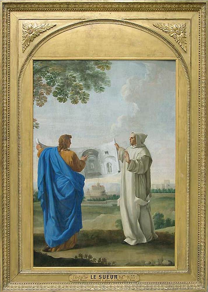 St Bruno Examines the Map of the Charterhouse of Rome
