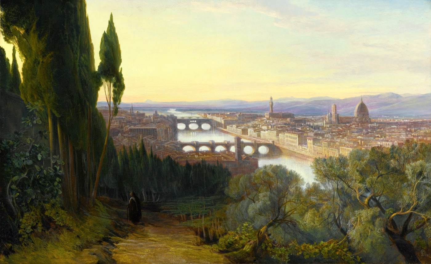 View of Florence from Villa San Firenze, near San Miniato