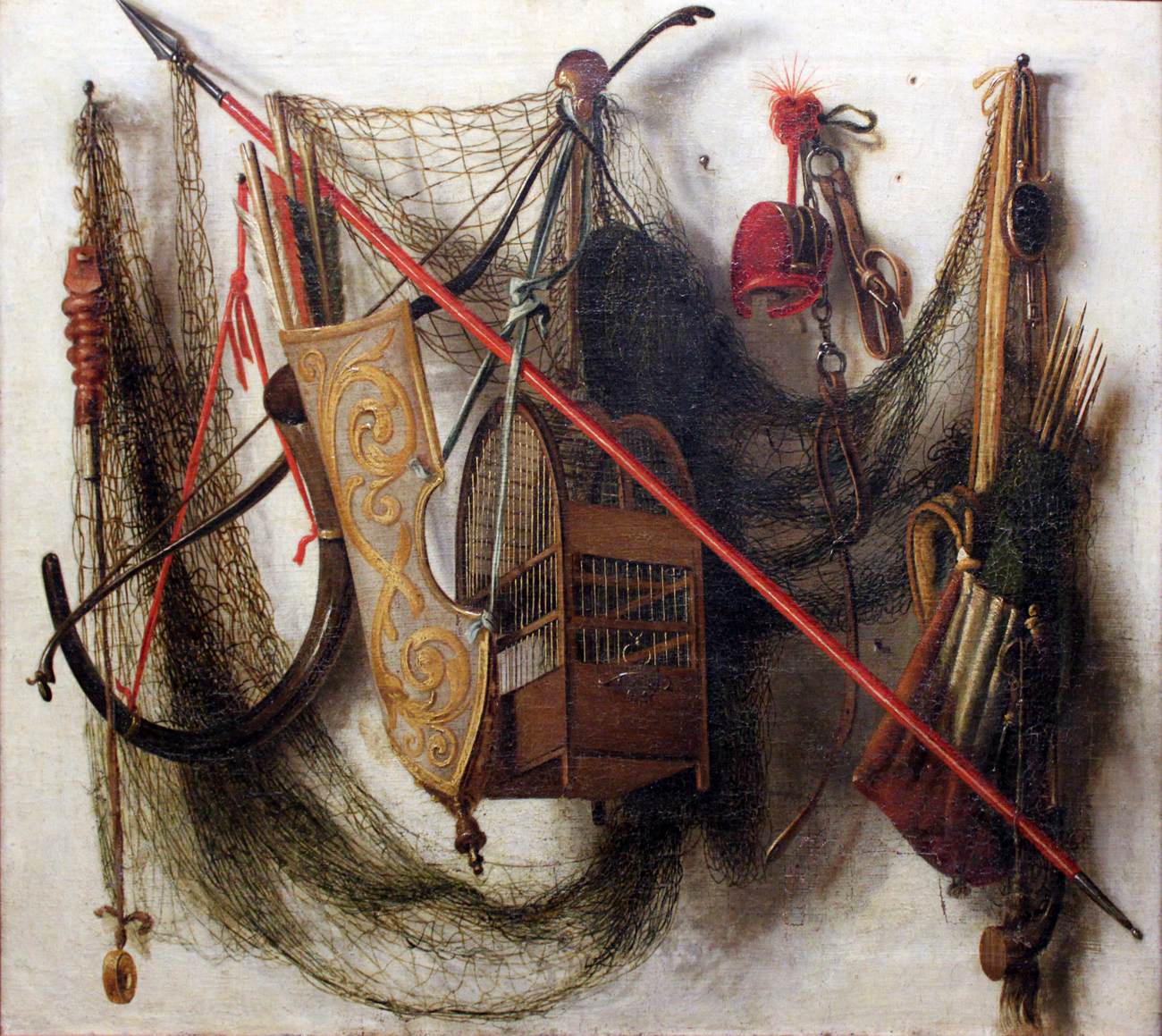 Still-Life with Hunting Weapons and Devices