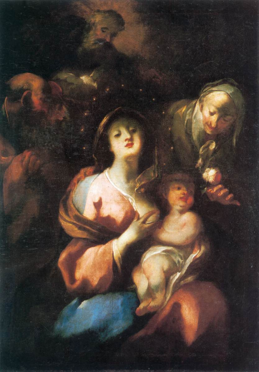 The Holy Family with St Anne and Joachim
