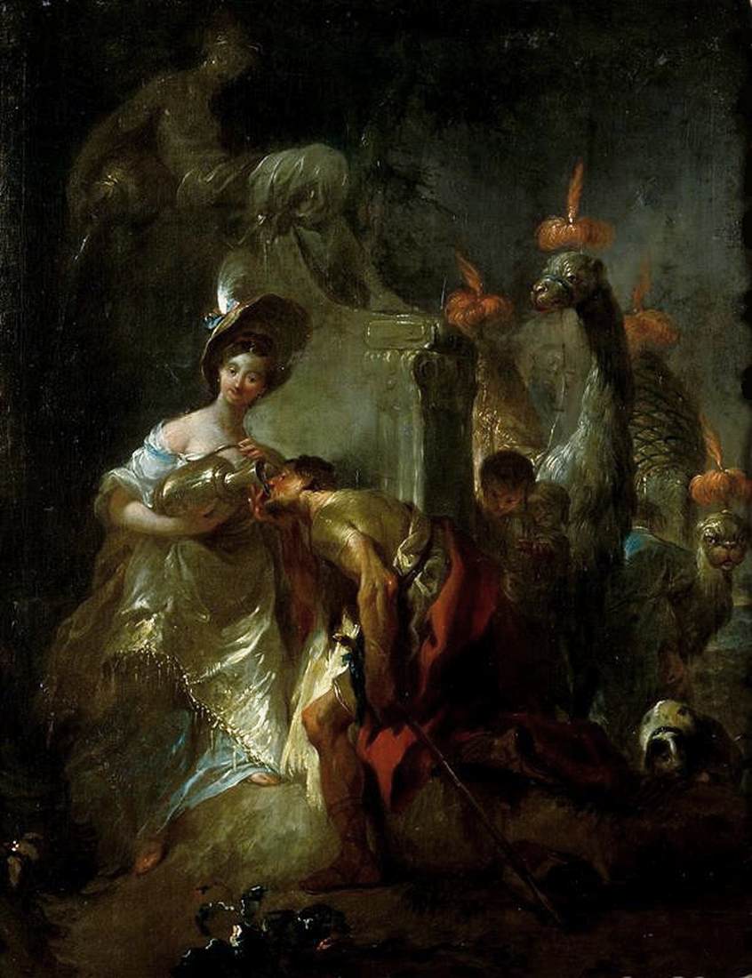 Eliezer and Rebecca at the Well