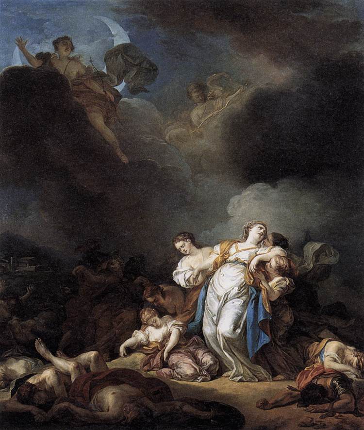 Apollo and Diana Attacking Niobe and her Children