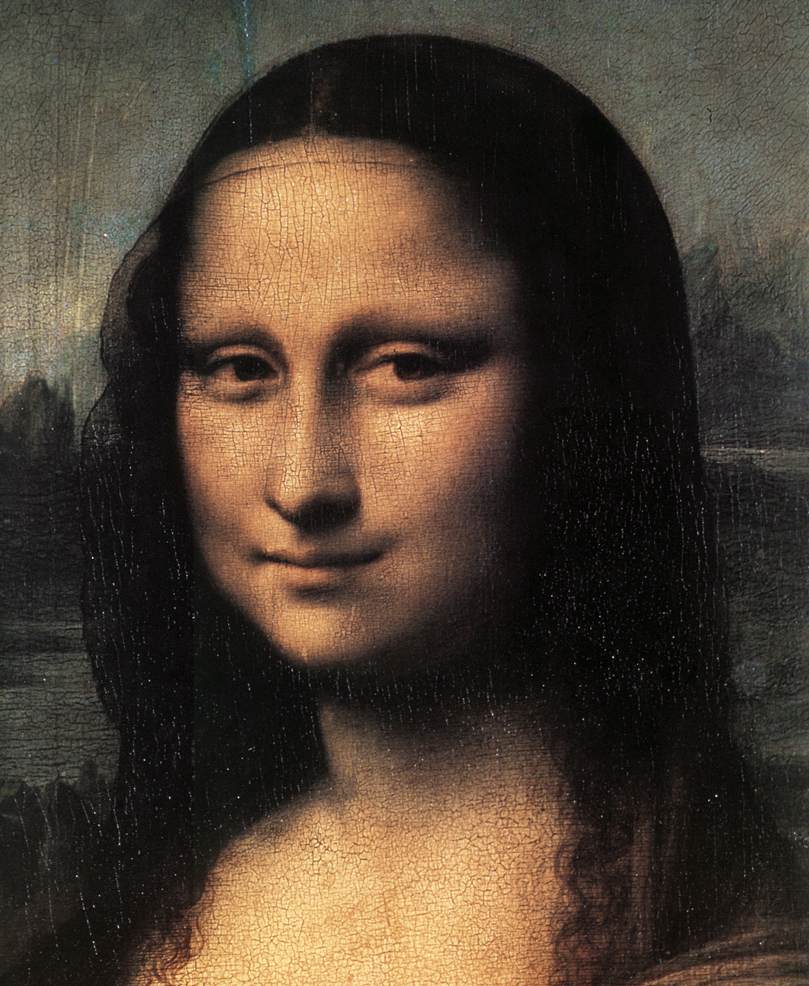 Mona Lisa (detail)