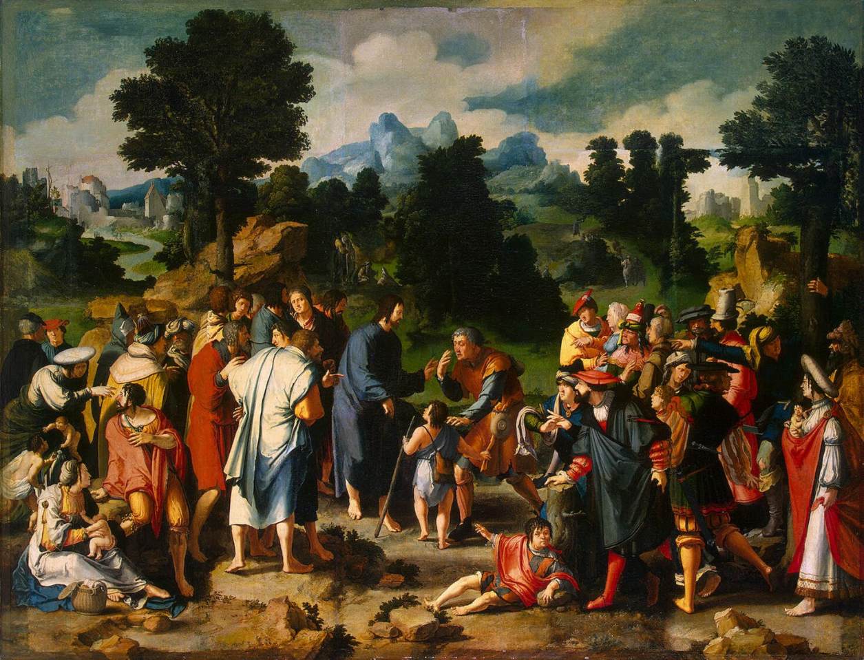 Christ Healing the Blind
