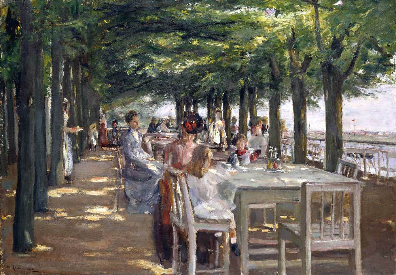 The Terrace at Jacob's Restaurant in Nienstedten-an-der-Elbe