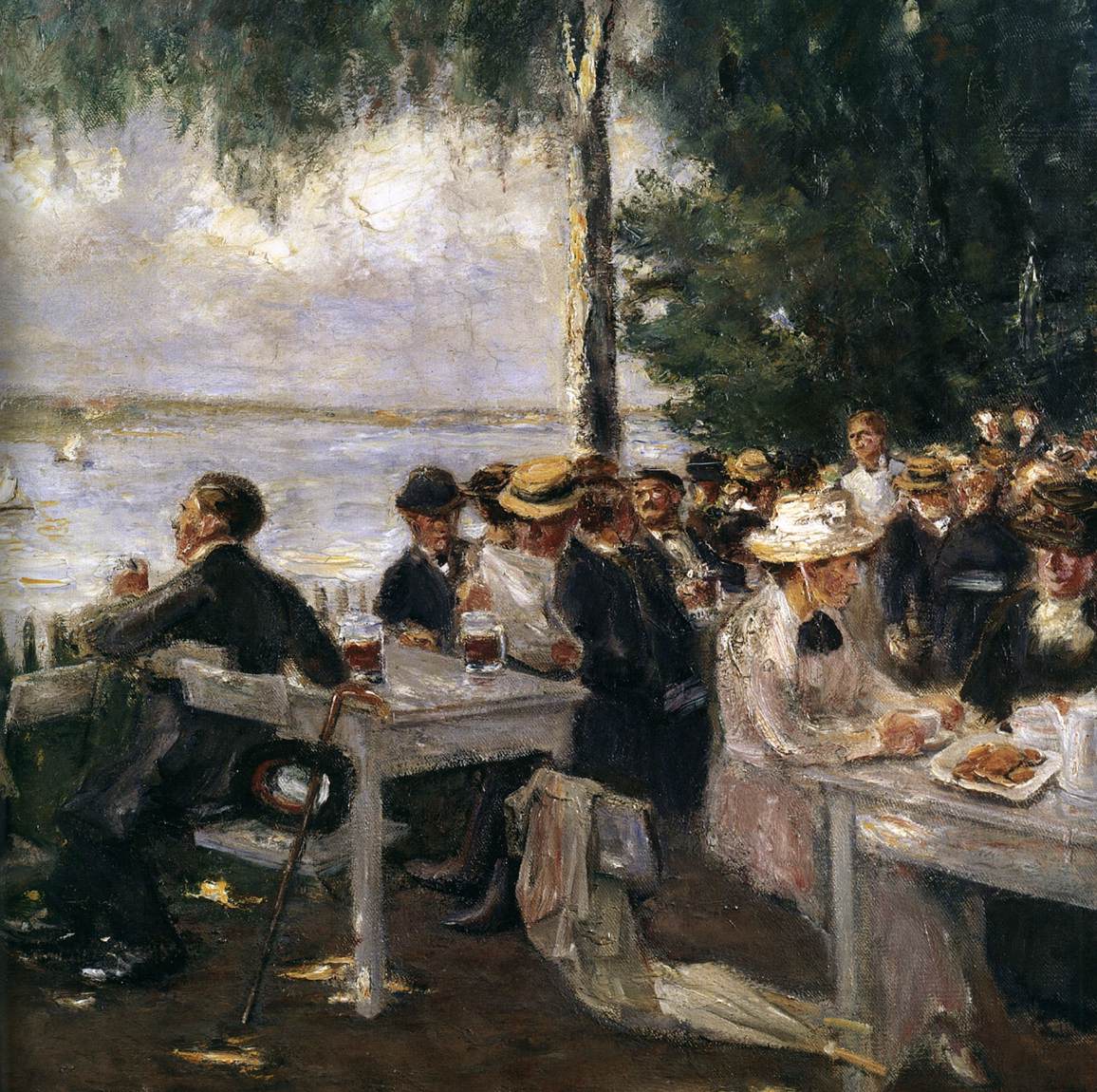 Garden Restaurant on the Havel (detail)