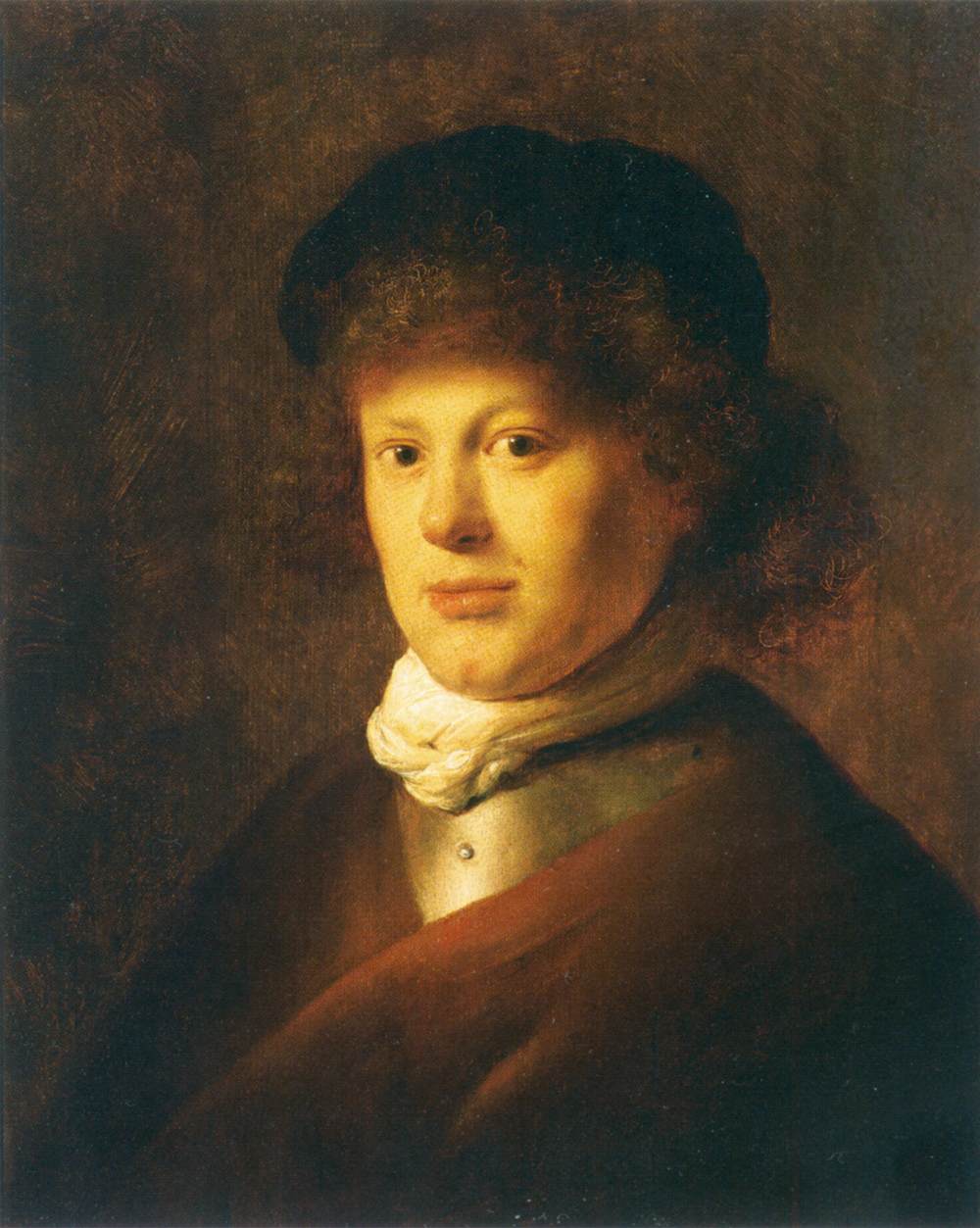 Rembrandt van Rijn with Gorget