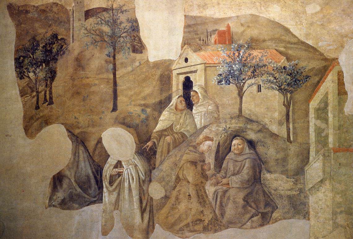 Confirmation of the Carmelite Rule (detail)