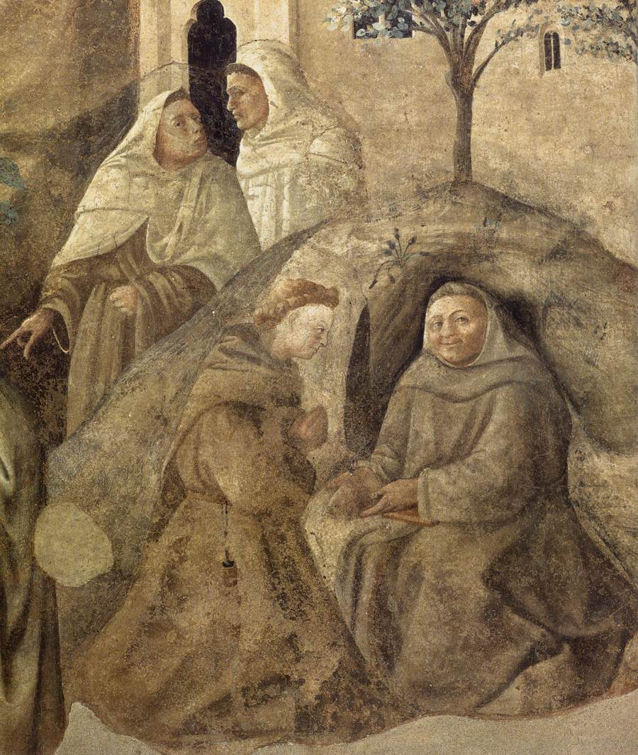 Confirmation of the Carmelite Rule (detail)