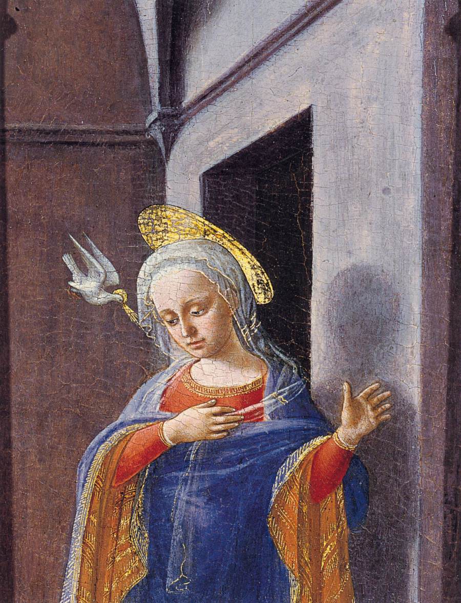 Annunciation (detail)