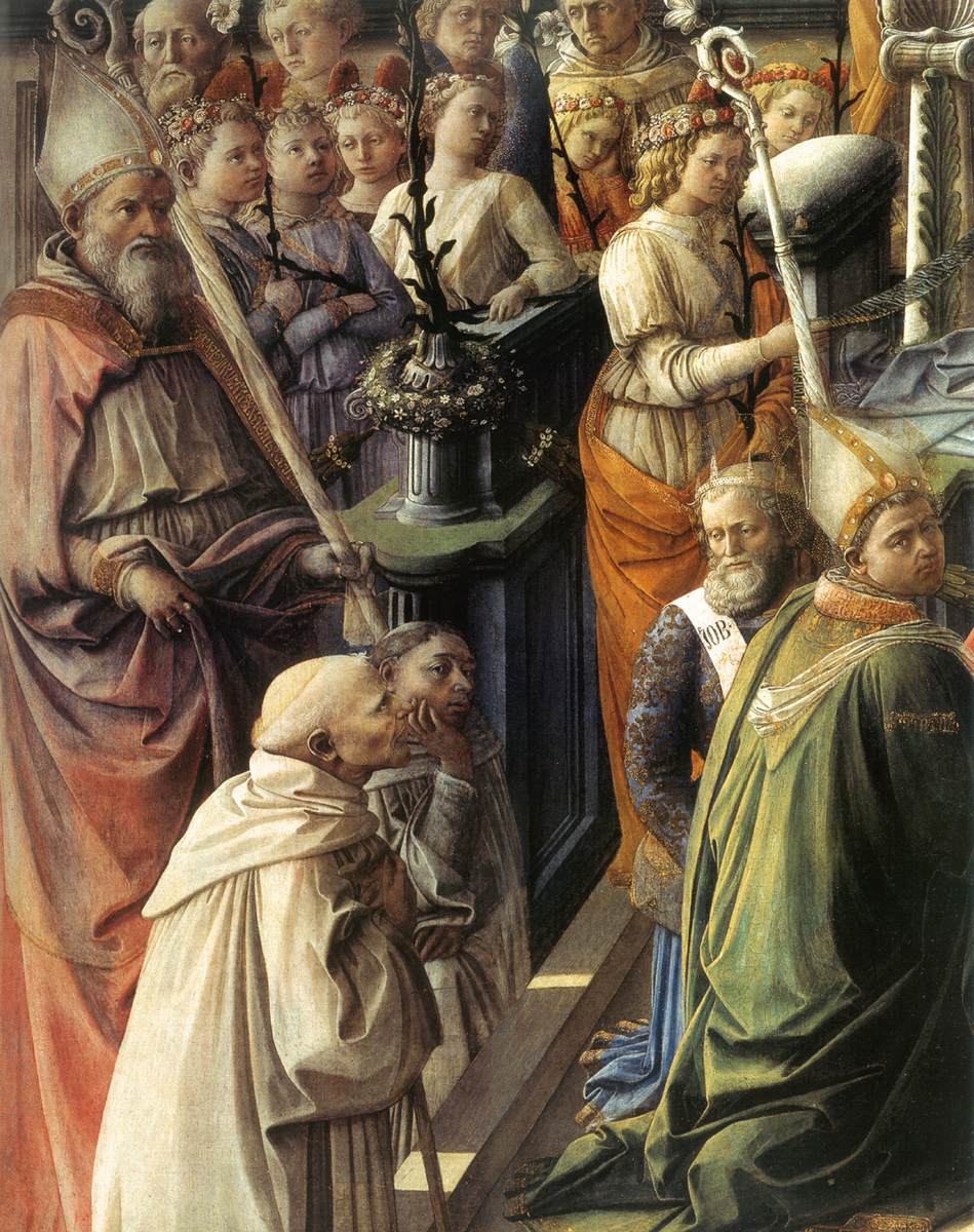 Coronation of the Virgin (detail)