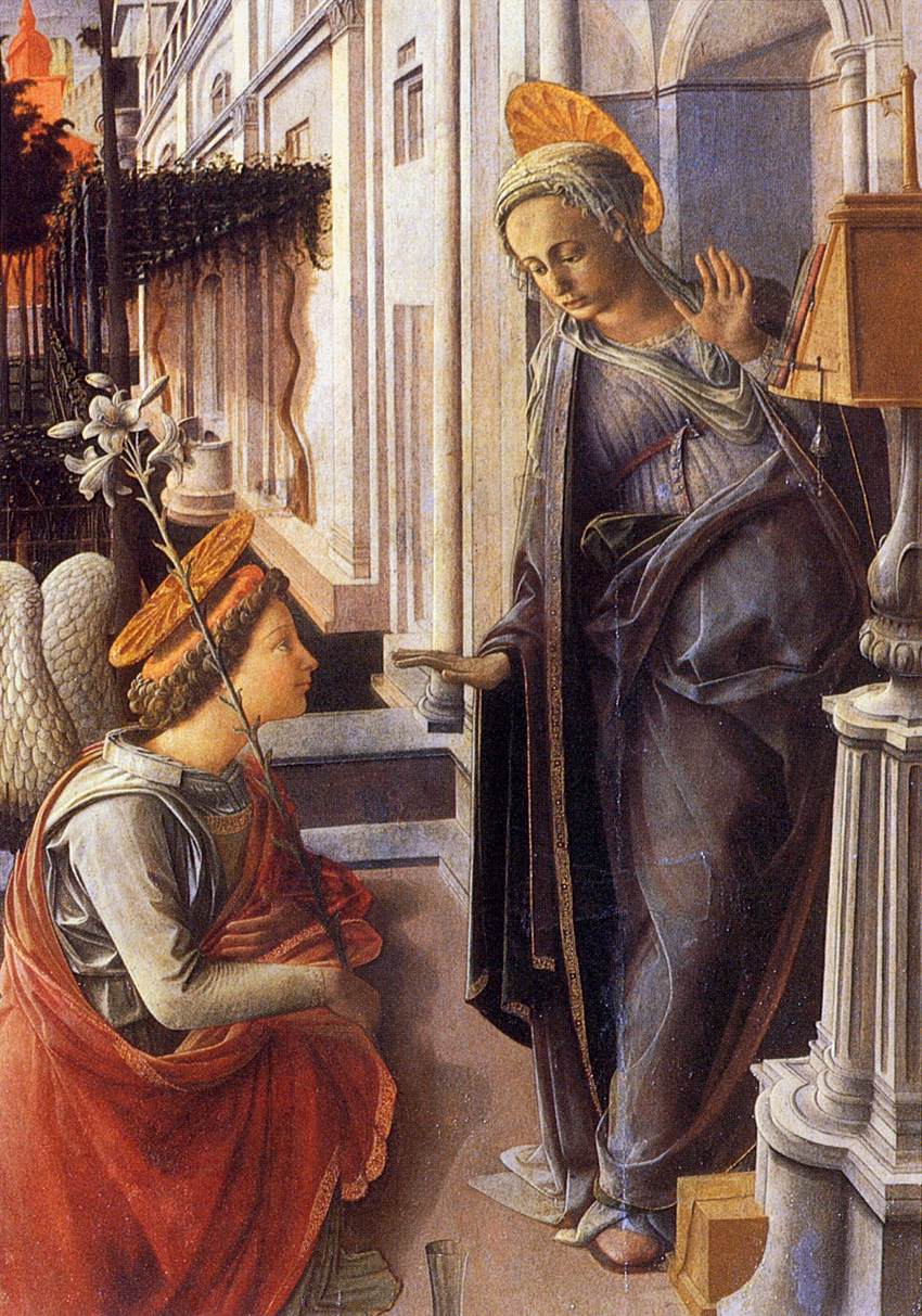Annunciation (detail)