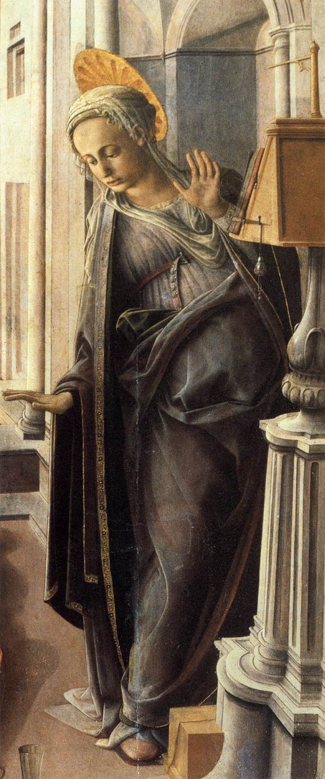 Annunciation (detail)