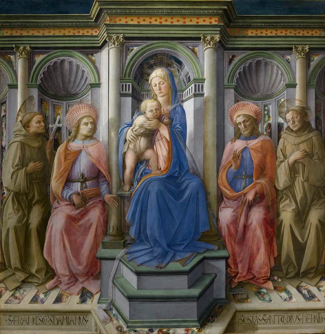 Madonna Enthroned with Saints